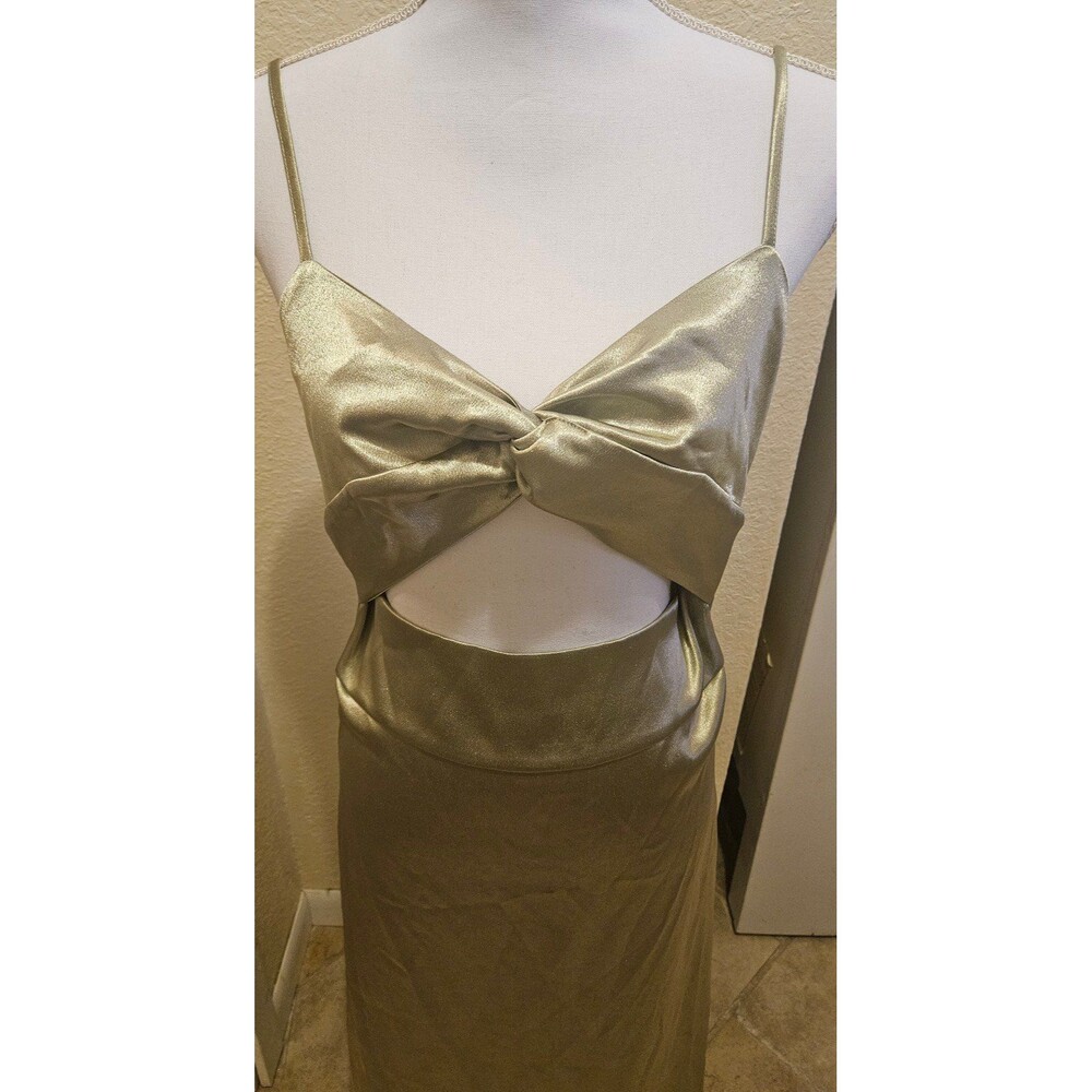 Size XL New with Tags Greenish/Gold Colored Dress